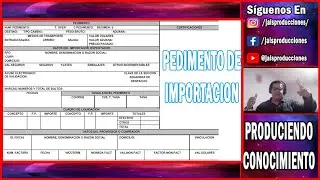Clase Pedimento de Importacion