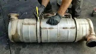 How to identify a CRACKED DPF filter.