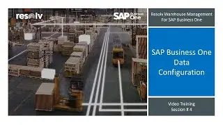 Resolv WMS for SAP Business One: Video 4 - SAP Business One Data Configuration