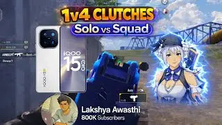 Duo vs Squad Rush Gameplay in iQOO 15 Maintaining 9 Kd in BGMI Battle Ground Mobile India 