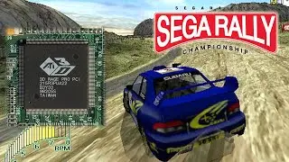 Sega Rally 2 ATI Rage Pro gameplay