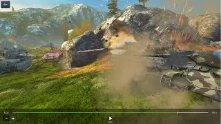World of Tanks Blitz (WoTB) Mastery Clips: 1 Shell, 2 Kills!