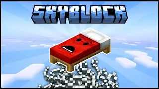 How to Get a Bed in Minecraft Skyblock | Episode 3