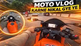 Long Time Moto Vlog karne Nikal Gya⚜️ | KTM RC 200 par
