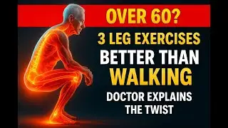 Over 60? 3 Leg Exercises Better Than Walking | Doctor Explains