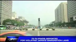 75 Filipinos deported from Japan