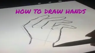 Как рисовать руки: пошаговое руководство для начинающих #howtodraw