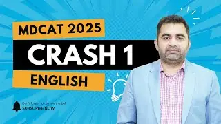 CRASH TEST 1 I MDCAT ENGLISH I STAR ACADEMY JHANG CAMPUS