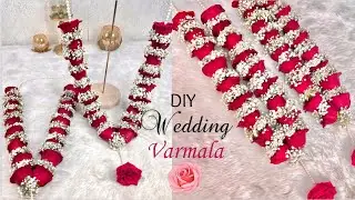 Easy way to make Real rose wedding varmala