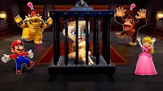 Mario Party Series - All Brainy Minigames! Ultimate Challenge with Team Mario