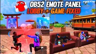 FREE PC EMOTE H4CK ENEMY CAN SEE | 100% ANTIBAN EMOTE PANEL OB52 - FREE EMOTE PROXY FREEFIRE PROXY