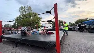 Bailey Dynamite VS Thug Nerd  Middletown Street Fight for the tuff pro midwest championship 