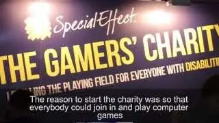 SpecialEffect Charity - gaming charity's Dr Mick Donegan, EGX 2015