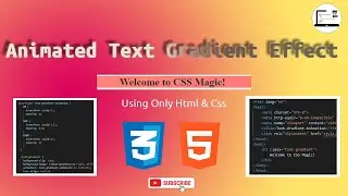 Animated Text Gradient Animated Text Gradient