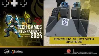 MiniSumo Bluetooth Amateur - Tech Games: International 2024 (Lima, Per&uacute;)