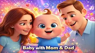 Baby Learns with Mom & Dad 👶👩&zwj;🦰👨 | Fun Family Activities & Daily Routines