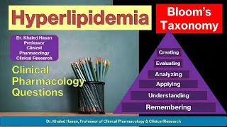 Bloom's Taxonomy - Hyperlipidemia Clinical Pharmacology Questions