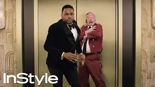 Anthony Anderson | 2018 Golden Globes Elevator | InStyle | #shorts