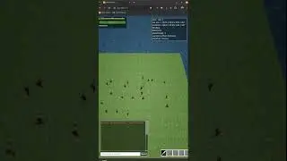 #indiegamedev #babylonjs JavaScript MMORPG Spatial Hash Grid Area of Interest #devblog