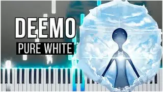 V.K - Pure White (Deemo) 【 PIANO TUTORIAL 】