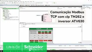Comunicação Modbus TCP com clp TM262 e inversor ATV630  | Schneider Electric Brasil