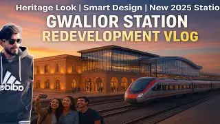 GWALIOR RAILWAY STATION VLOG SEPTEMBER 2026 में होगा उद्धघाटन ? स्टेशन नही 5 STAR HOTEL होगा 😍