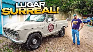 MINHA NOSSA!! UMA PLANTA&Ccedil;&Atilde;O DE CARROS ANTIGOS EM SANTA CATARINA!! RANCHO BAUMGARTNER