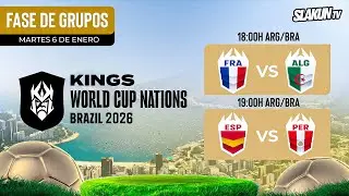 Kings World Cup Nations 2026 | Fase de Grupos | #SLAKUNTV