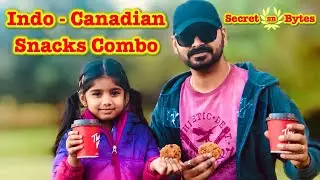 French Vanilla Coffee with Indian Masal Vadai in Canada | Indo Canadian Snacks Combo | Vlog English