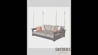 Amish Mission Colonial Patio Daybed Swing