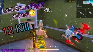 🔥Incredible Last Zone Fight in Solara 12 kill Match Highlights😳 #radhika0531 #freefire #grandmaster 