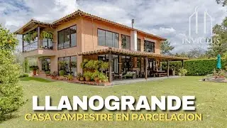 LLANOGRANDE MAGN&Iacute;FICA CASA CAMPESTRE EN PARCELACI&Oacute;N (Medell&iacute;n . Antioquia) Cel: 3123628302