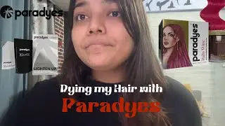 Dying my Hair with Paradyes✨#paradyes #birdsofparadyes #haircolor #hairdye