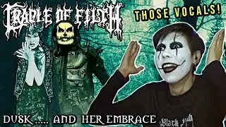 Cradle Of Filth - Dusk and Her Embrace | Reaction + Lyrical Analysis 🎃