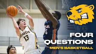 🏀 FOUR QUESTIONS with BVU Men's Basketball