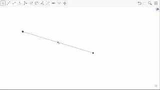 midpoint tool in GeoGebra