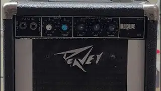 The Meanest Peavey Combo Amp? - Peavey Decade Cleanup and Sound Test!