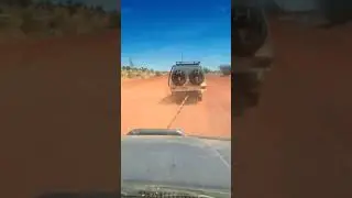 Breakdown in Gibson Desert.