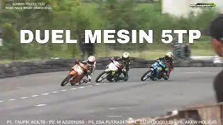 SUPRA vs BLADE vs JUPITER berduel di roadrace Brigif cimahi
