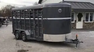 Corn Pro 16' Livestock Stock Trailer SB16-6S