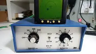 WX900 Stormscope - Teste com o Simulador de Tempestade ap&oacute;s reparo.