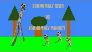 Zoonomaly Bear VS Zoonomaly Monkey | Zoonomaly Animation
