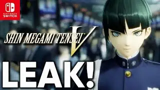 Shin Megami Tensei V Release Date LEAKED by SEGA! First Gameplay + Story Details!
