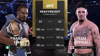 UFC 5 Men | Career Mode Walkthrough Gameplay &minus; Ultimate Fighting Championship Ep 26 | Tom Aspinall