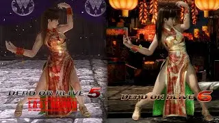 Doa 5 & 6 Death Combo Comparison : 