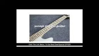 Big Sale High Quality Glossy White Wolfgang EVH Electric Guitar Left Handed Guitarra Electrica Dot