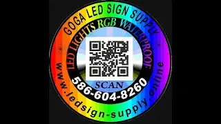 Led lights RGB waterproof