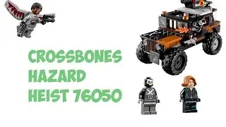 Обзор на набор Lego 76050 Crossbones Hazard Heist