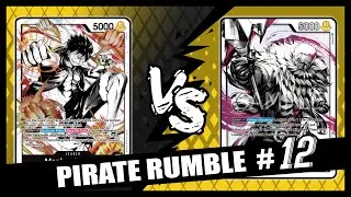 PIRATE RUMBLE #12 - One Piece TCG Shoutcasted Gameplay - Luffy vs. Katakuri