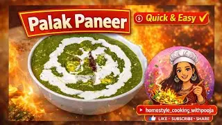 ​Palak Paneer ka Magic.✨​Palak+Paneer=Match made in heaven!The Comparison: